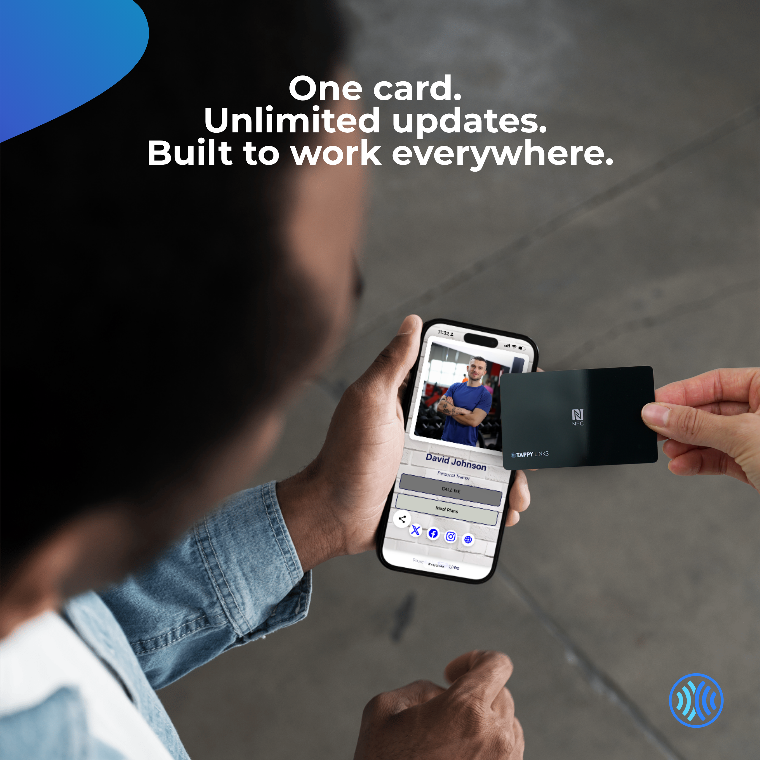 NFC Digital Business Card by TappyLinks